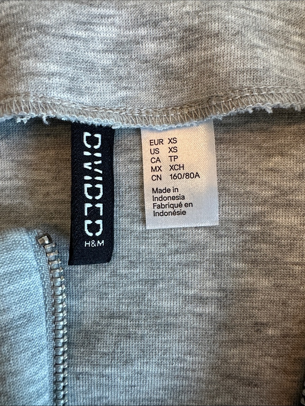 H&M Gray Crewneck Pocketed Pullover Sweater - Picture 2 of 5